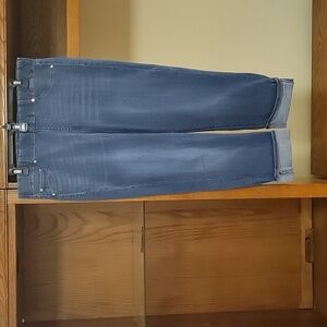Liverpool Los Angeles cropped stretchy jeans, size 16/33